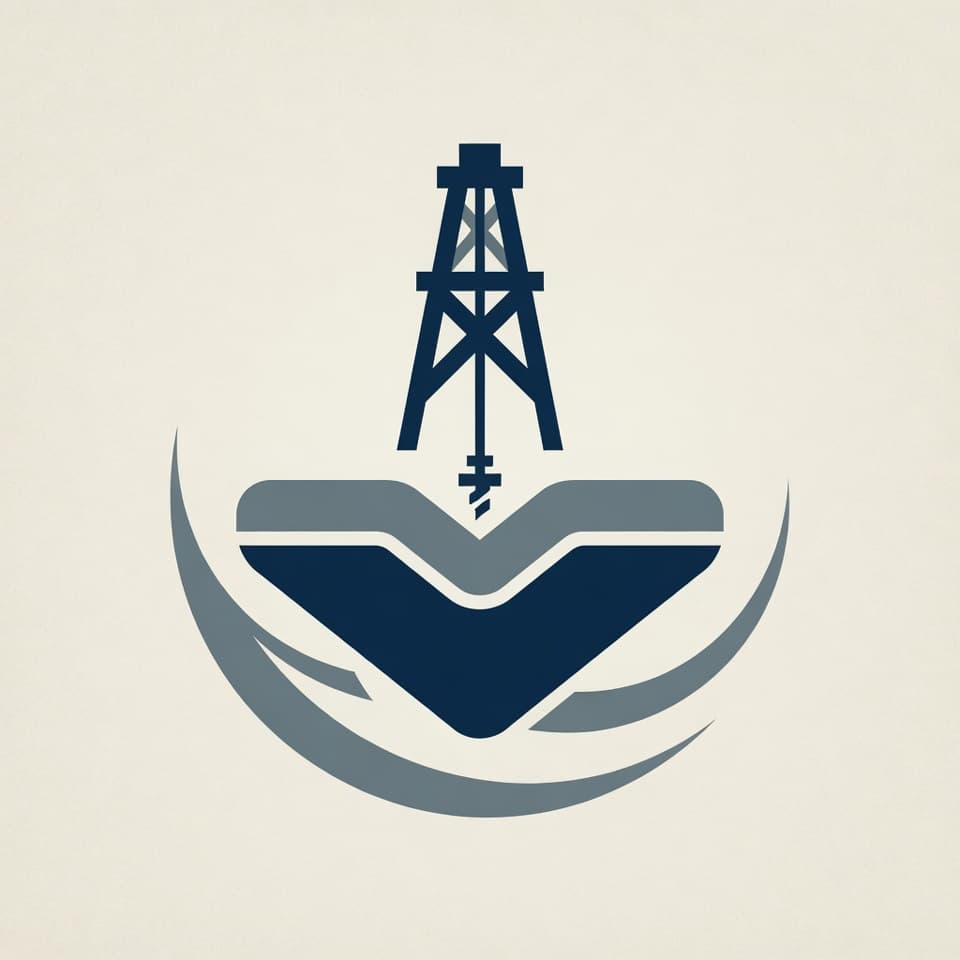 WellsMap USA — drill derrick over layered ground